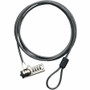 Targus Defcon Serialized Cable Lock - Galvanized Steel - 1981mm (Fleet Network)