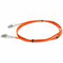 AddOn 3m LC to LC Orange OM3 Duplex OFNR (Riser-Rated) Fiber Patch Cable - 9.8 ft (3 m) Fiber Optic Network Cable for Network Device - (ADD-LC-LC-3M5OM3-OE)