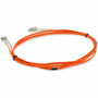 AddOn 3m LC to LC Orange OM3 Duplex OFNR (Riser-Rated) Fiber Patch Cable - 9.8 ft (3 m) Fiber Optic Network Cable for Network Device - (ADD-LC-LC-3M5OM3-OE)