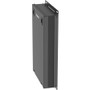 Panduit CPB48BL PanZone 48 Port Consolidation Point Mounting Box - Black Steel - Ceiling/Wall/Floor/Rack-Mountable