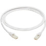 Tripp Lite Safe-IT N261AB-005-WH Cat.6a UTP Network Cable - 5 ft (1.52 m) Category 6a Network Cable for Network Device, Patch Panel, - (N261AB-005-WH)