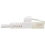 Tripp Lite Safe-IT N262AB-007-WH Cat.6a S/FTP Network Cable - 7 ft (2.13 m) Category 6a Network Cable for Network Device, Patch Panel, (N262AB-007-WH)