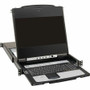 Tripp Lite series B030-DP16-17D 16-Port DisplayPort KVM Switch Console - 16 Computer(s) - 17" LCD - Full HD - 1920 x 1080 - 16:9 - 18 (Fleet Network)
