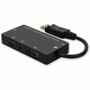 AddOn DisplayPort 1.2 Male to DVI, HDMI, VGA Female Black Adapter Which Comes with Audio For Resolution Up to 1920x1200 (WUXGA) - 8" - (DP2VGAA-AA)