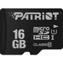 Patriot Memory 16 GB Class 10/UHS-I (U3) microSDHC - 80 MB/s Read - 10 MB/s Write - 2 Year Warranty (Fleet Network)