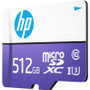 HP microSDXC 512 GB Class 10 UHS I High Speed Storage Card With Reliable Performance 10/UHS-I Warranty MB/s Read Year P-SDU512U3100HPMX-GE