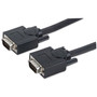 Manhattan VGA Monitor Cable, 30m, Black, Male to Male, HD15, Cable of higher SVGA Specification (fully compatible), Fully Shielded, - (Fleet Network)