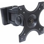 Manhattan TV & Monitor Mount, Wall, Tilt and Swivel, 1 screen, Screen Sizes: 13-27" , Black, VESA 75x75 to 100x100mm, 12kg, Swivel 2 - (Fleet Network)