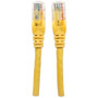 Intellinet Network Patch Cable, Cat6, 3m, Yellow, CCA, U/UTP, PVC, RJ45, Gold Plated Contacts, Snagless, Booted, Lifetime Warranty, - (342377)