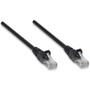 Intellinet Network Patch Cable, Cat6, 5m, Black, CCA, U/UTP, PVC, RJ45, Gold Plated Contacts, Snagless, Booted, Lifetime Warranty, - 6 (343350)