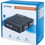 Manhattan 151269 4-Port Compact KVM Switch - USB A - VGA - 1600 x 900 Resolution - Desktop Form Factor