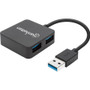 Manhattan SuperSpeed USB 3.0 Hub - USB 3.0 Type A - 4 USB Port(s) - 4 USB 3.0 Port(s) - Mac, PC (Fleet Network)