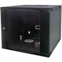Intellinet Network Cabinet, Wall Mount (Double Section), 6U, 600mm Depth, Black, Flatpack, Max 30kg, 19" , Three Year Warranty - For - (Fleet Network)