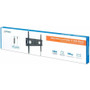 Manhattan 461986 Wall Mount for TV, Flat Panel Display, Curved Screen Display, LCD TV, LED TV, Plasma TV, Display Screen - Black - 1 - (461986)