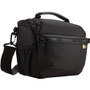 Case Logic Bryker BRCS-103 Carrying Case DSLR Camera, Accessories, Camera Lens, Memory Card, Lens Cap - Black - Polyester Body - 1680D (Fleet Network)