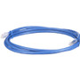 Panduit Cat 6A 24 AWG UTP Copper Patch Cord, 1 ft, Blue - 1 ft Category 6a Network Cable for Network Device - First End: 1 x Modular - (UTP6AX1BU)