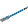 Panduit Cat 6A 24 AWG UTP Copper Patch Cord, 7 ft, Blue - 7 ft Category 6a Network Cable for Network Device - First End: 1 x Modular - (Fleet Network)