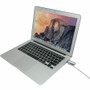 CTA Digital LT-PL USB 3. 0 Security Cable Lock for MacBook Air/Pro - Master Keyed - Galvanized Steel