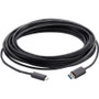 Vaddio USB 3.2 Gen 2x1 Active Optical Cable Type C to Type A - Plenum Rated - 26.2 ft (8 m) Fiber Optic Data Transfer Cable for Video (Fleet Network)