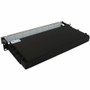 Tripp Lite series N48M-2M24L12-20 Preloaded Fiber Panel - 12 x Duplex - 1U High - Aqua, Black, White - 19" Wide - Rack-mountable (N48M-2M24L12-20)
