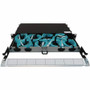 Tripp Lite Preloaded Fiber Patch Panel 8 Duplex Ports Rack Mount Aqua 19 Inch Wide Rack-mountable Series High X N48M-8L2L-10