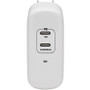 Tripp Lite by Eaton U280-W02-68C2-G AC Adapter - 68W Multi-Voltage Power Supply - 5/9/15/20V DC Output - 3A - White