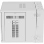 Panduit Wall Mount Cabinet, 12RU, 30" Depth, Windowed Door, White - For Networking - 12U Rack Height - Wall Mountable Enclosed Cabinet (PZWMC1230WH)