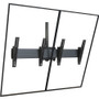 Chief LCM2X1UP400 Fusion Ceiling Mount for Menu Boards - 40" to 65" Screens - Tilt - Swivel - Adjustable Roll - TAA Compliant