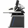 Middle Atlantic LundHalsey x-Type Broadcast Console, Large - White Top - Industrial Style - 83" (2108.20 mm) Table Top Width x 39.4" - (LH-XTCLS)
