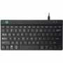 R-Go Compact Break Ergonomic Mini USB QWERTY Wired Keyboard With Software Black Cable Connectivity C US RGOCO-USWDBL