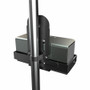 CTA Digital Magnetic Speaker Holder for PAD-PARAW and Mobile Floor Stands (Black) - 3.80" (96.52 mm) Height x 8.30" (210.82 mm) Width (ADD-SPKB)