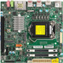 Supermicro X12SCV-LVDS Desktop Motherboard - Intel W480E Chipset - Socket LGA-1200 - Mini ITX - 64 GB DDR4 SDRAM Maximum RAM - DIMM, - (Fleet Network)