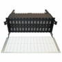 Tripp Lite series Enclosure for 28 High-Density Fiber Cassettes, 4U - x 16.89" (429 mm) Depth - Black, Silver - Steel, Plastic (N482-04U)