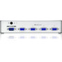Aten 4 Port Video Splitter For One Computer To Four Monitors SVGA And XGA Support Monitor X VS94A