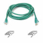 Belkin Cat5e Patch Cable - RJ-45 Male Network - RJ-45 Male Network - 3.05m - Green (Fleet Network)