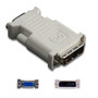 Belkin Pro Series DVI Adapter - 1 x 17-pin DVI-I Video - Male - 1 x 15-pin HD-15 Female - Gold Connector - 1 (Fleet Network)