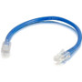 C2G 14 ft Cat5e Non Booted UTP Unshielded Network Patch Cable (100 pk) - Blue - 14 ft Category 5e Network Cable - First End: 1 x RJ-45 (Fleet Network)