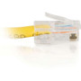 C2G Cat5e Crossover Patch Cable - RJ-45 Male - RJ-45 Male - 4.27m - Yellow (Fleet Network)