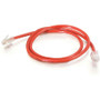 C2G Cat5e Patch Cable - RJ-45 Male Network - RJ-45 Male Network - 7.62m - Red (26709)
