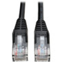 Tripp Lite Cat5e Patch Cable - 14ft - 1 x RJ-45 Male - 1 x RJ-45 Male - Black (Fleet Network)