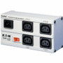 Tripp Lite series EURO-4 Premium Surge Suppressor - IEC 320-C14 - 4 x IEC 320-C13 - 330 J - 240 V AC Input - 250 V AC Output - 6.6 ft (Fleet Network)