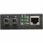 Tripp Lite N784-001-ST UTP to Fiber Media Converter - 1 x RJ-45 , 1 x ST Duplex - 10/100Base-TX, 100Base-FX (N784-001-ST)