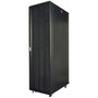 Rack Solutions Server Rack - For Server - 18U Rack Height x 19" (482.60 mm) Rack Width - 4 Post - Black - Steel - 2000 lb (907184.74 (Fleet Network)