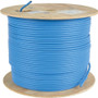 Tripp Lite series Cat5e 350 MHz Bulk Solid-Core PVC Cable, Blue, 1000 ft., TAA - 1000 ft (304.80 m) Category 5e Network Cable for - - (Fleet Network)