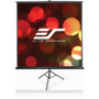 Elite Screens Tripod T119UWS1 119" (3022.60 mm) Projection Screen - Front Projection - 1:1 - MaxWhite - 84" (2133.60 mm) Height x 84" (Fleet Network)