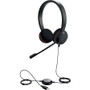 Jabra Evolve 20 UC Stereo - Stereo - USB - Wired - Over-the-head - Binaural - Supra-aural - Noise Cancelling Microphone - Noise (Fleet Network)