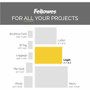 Fellowes Glossy Pouches - Legal, 5 mil, 100 pack - Sheet Size Supported: Legal - Laminating Pouch/Sheet Size: 9" (228.60 mm) Width x 5 (52045)
