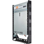 Rack Solutions 2U Secure Wallmount Rack - For LAN Switch - 2U Rack Height x 19" (482.60 mm) Rack Width - Wall Mountable - Black Powder (2URACK-116)