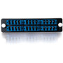 Q-Series Quiktron Quad 24 Port Fiber Optic Patch Panel With LC Ports And RJ11 Network RJ-11 S X 31119