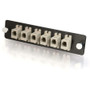 C2G Quiktron Q-Series 6-Pack, MTRJ, MM/SM (12 Fiber Optics) MTRJ Adapter Panel - 12 x MT-RJ - 12 Port(s) - 12 x RJ-11 (Fleet Network)